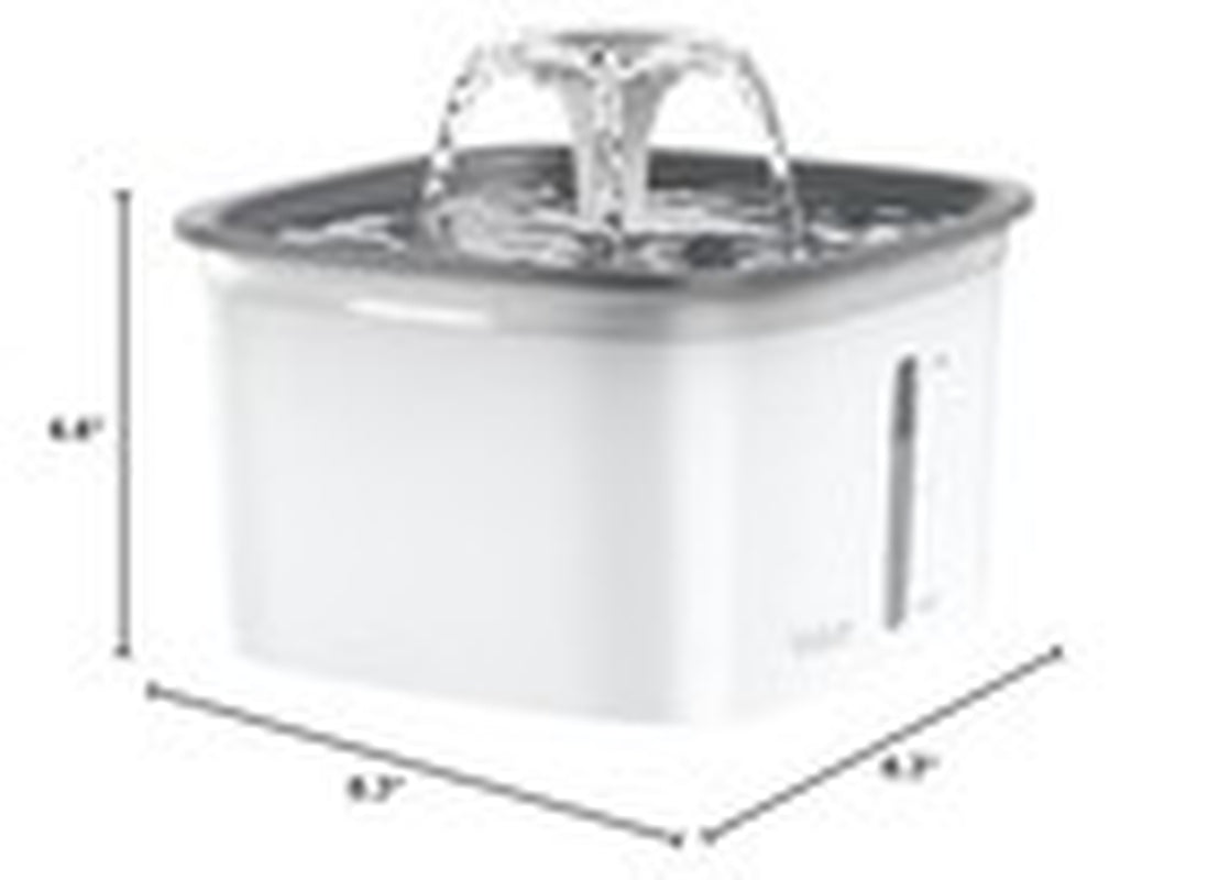 Veken 95Oz/2.8L Pet Fountain, Automatic Cat Water Fountain Dog Water D